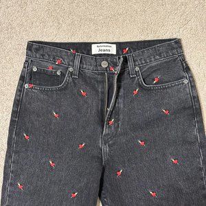 Reformation Julia high cigarette jeans